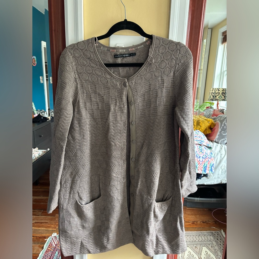 Gudrun Sjoden textured cotton cardigan